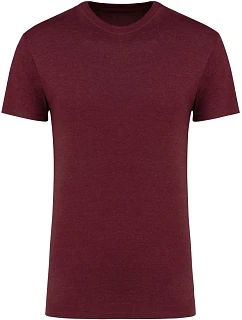K Tričko z těžké bio bavlny wine heather model 22439471 - Kariban