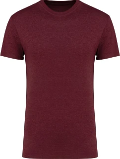 K Tričko z těžké bio bavlny wine heather model 22439471 - Kariban