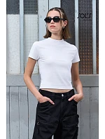 SOL'S dámský crop top white model 22464088 SOL'S dámský crop top white model 22464088