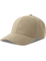 Atlantis Headwear Pilot-S 6-panelová čiapka z hrubej bavlny 33.0273 khaki