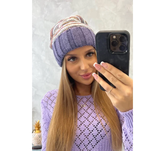 Dámská čepice Feba K330 fialová