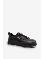 Dámské tenisky na platformě Big Star model 21654863 černé - Big Star Shoes