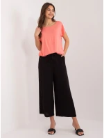 Spodnie model 19506417 czarny - FPrice Spodnie model 19506417 czarny - FPrice