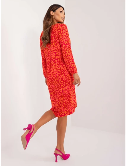 Šaty D73771M30427B fuchsiová