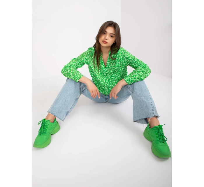 Halenka DHJ BZ model 17195311 zelená - FPrice Halenka DHJ BZ model 17195311 zelená - FPrice