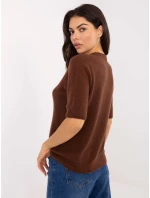 Jumper MO SW 1510.86 světle hnědý Jumper MO SW 1510.86 světle hnědý