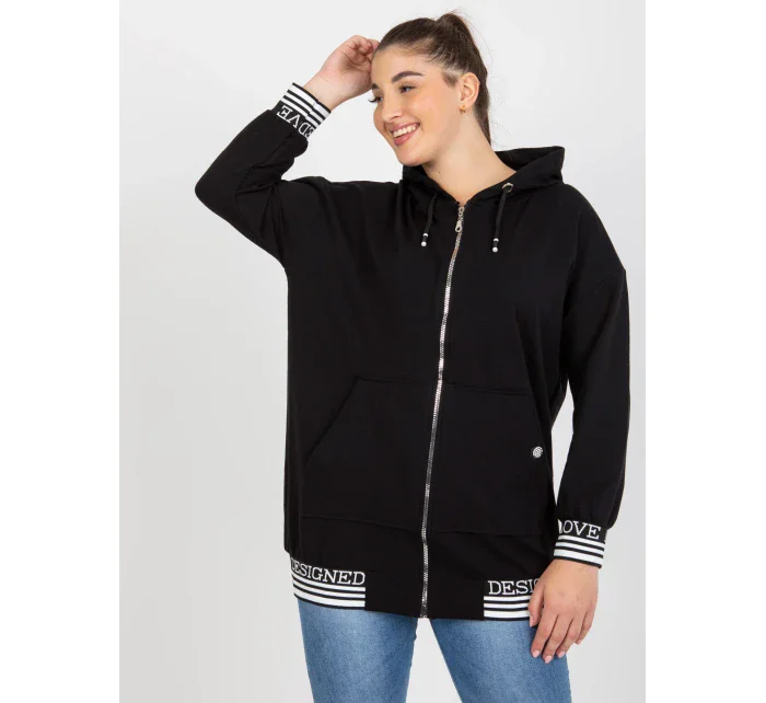 Mikina RV BL 8190.09P čierna Mikina RV BL 8190.09P čierna