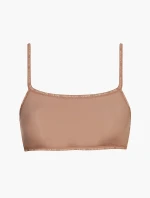 Nevystužená braletka 2pack QD3806E 7NS béžová - Calvin Klein