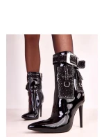 Topánky na podpätku model 223141 Solea