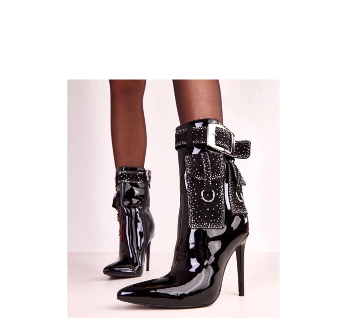 Topánky na podpätku model 223141 Solea