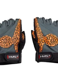 Rukavice Oragne/Grey W HMS RST03 r.So ženami