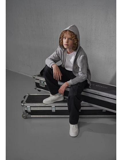 B&C Zip Hood /kids Dětská mikina s kapucí black model 22445485 B&C Zip Hood /kids Dětská mikina s kapucí black model 22445485