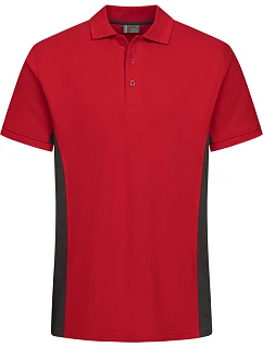 Unisex kontrastní pracovní polo EXCD 40. fire model 22452371 - Promodoro
