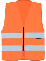 – Bezpečnostní vesta se zipem orange model 22503521 - Korntex – Bezpečnostní vesta se zipem orange model 22503521 - Korntex
