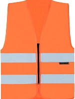 Korntex RX217 – Kolín Bezpečnostná vesta so zipsom 76.R217 oranžová