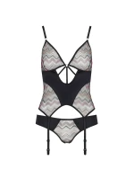 Korzet Casmir Lagerta farba:čierna