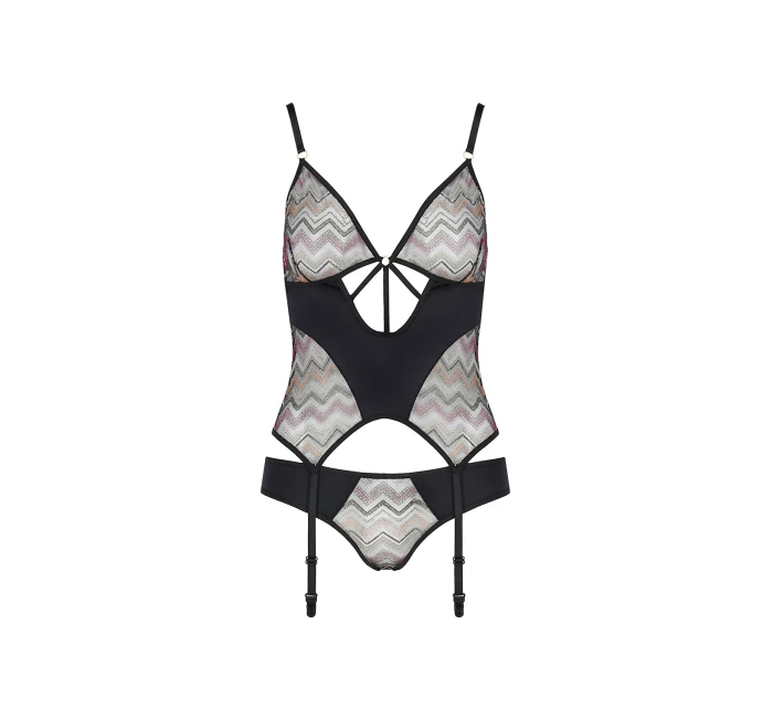 Korzet Casmir Lagerta farba:čierna