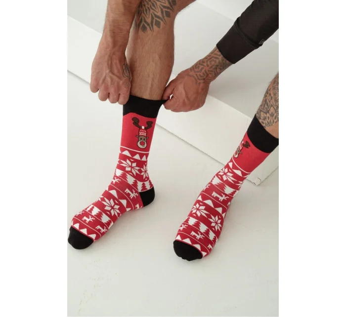 PÁNSKE VIANOČNÉ PONOŽKY SOB 1290.022 PÁNSKE VIANOČNÉ PONOŽKY SOB 1290.022