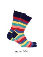 Pánske ponožky Wola Perfect Man vzorované W 94N03 Casual