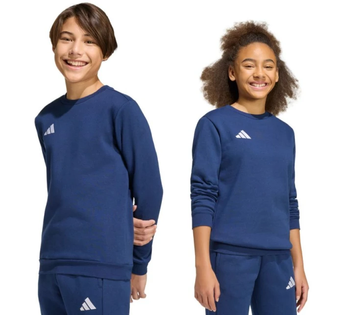 Detská mikina adidas Entrada 26 Sweat Top navy blue JZ6552