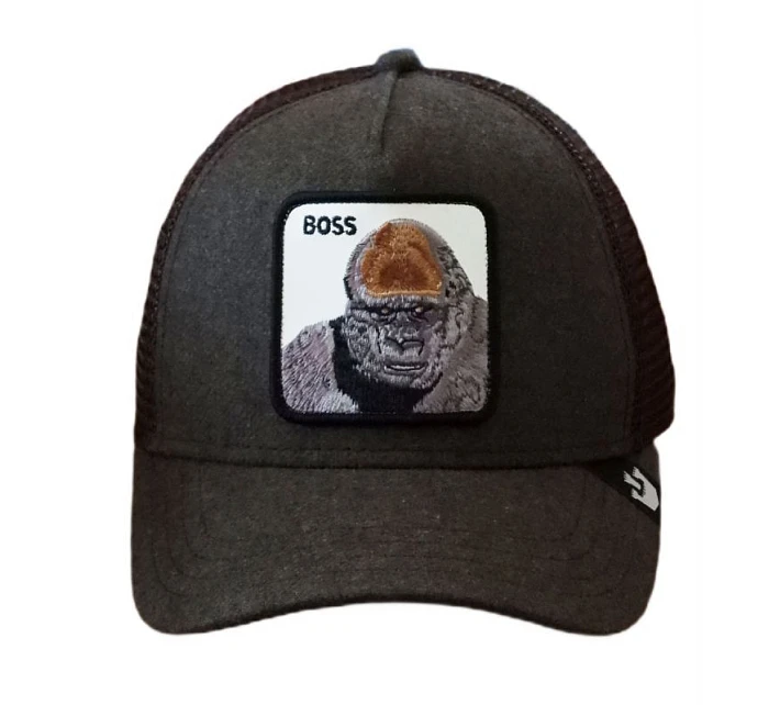 Goorin Bros. The Boss Trucker Baseball Cap - 101-1063-DARK GREEN Goorin Bros. The Boss Trucker Baseball Cap - 101-1063-DARK GREEN