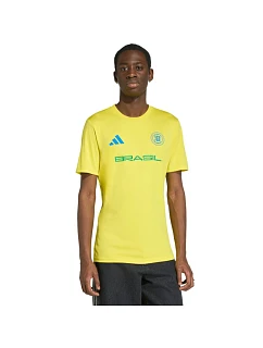 Pánske tričko adidas Brazil 26 Jersey yellow KH2307