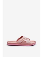 Dámské žabky Big Star model 21652733 Růžové - Big Star Shoes