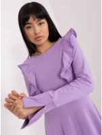 EM SK HW 20 395 šaty.34P svetlo fialová