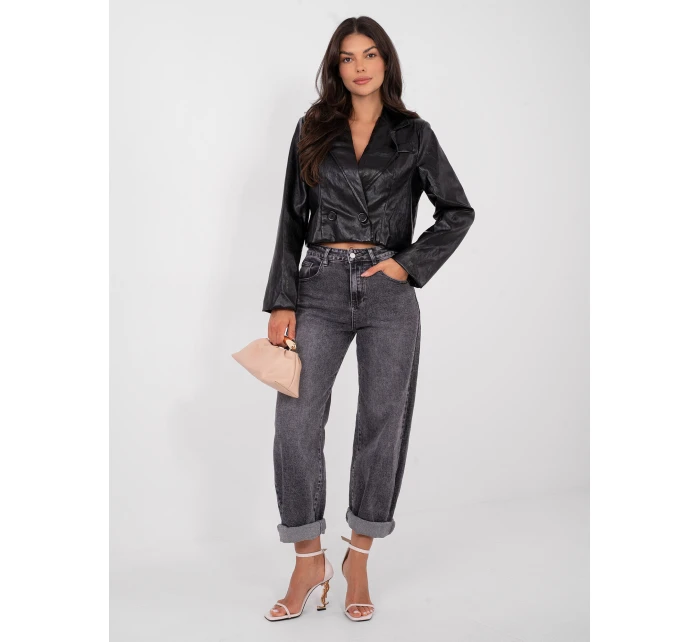 IT KR bunda FL9719 1.36 čierna