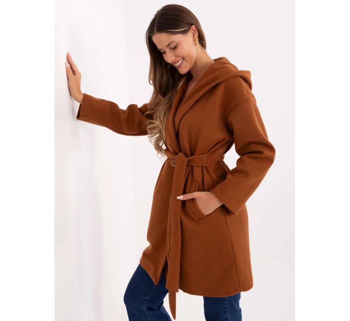 Kabát IT CZ A9587.00 svetlohnedý