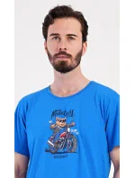 Pánské pyžamo šortky Motorkář Pánské pyžamo šortky Motorkář