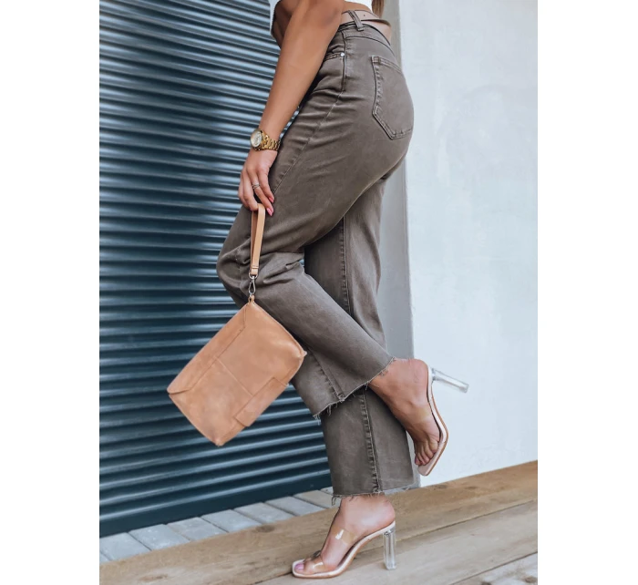 Dámské džínové kalhoty coffee Dstreet model 21965923 - FashionStreet Dámské džínové kalhoty coffee Dstreet model 21965923 - FashionStreet