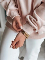 Dámská oversize mikina s  růžová Dstreet model 21989208 - FashionStreet