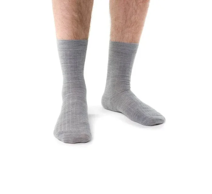 Pánské žebrované ponožky model 16327050 Merino - Steven Pánské žebrované ponožky model 16327050 Merino - Steven