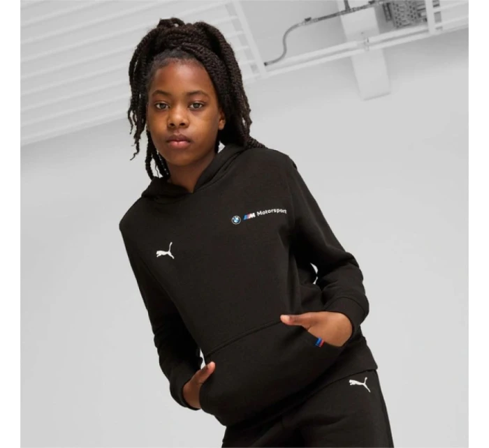 Dětská sportovní mikina s model 21948157 BMW MMS černá - Puma