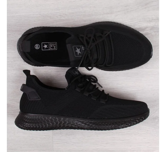 Športová textilná obuv NEWS M EVE266A black Športová textilná obuv NEWS M EVE266A black