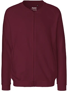 Neutral O 73501 Unisex mikina z bio bavlny 77.7301 bordó