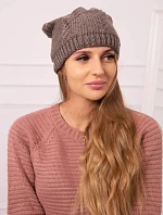 Dámska čiapka Lorena K377 mocca