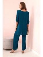 Súprava blúzka + nohavice s námorníckym príveskom