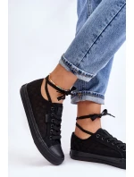 Klasyczne Niskie Trampki Big Star LL274072 Czarne