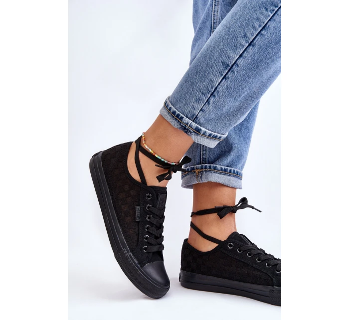 Klasyczne Niskie Trampki Big Star LL274072 Czarne