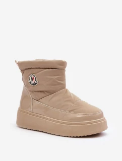 Dámské nazouvací sněhule na platformě model 21636250 - Boto