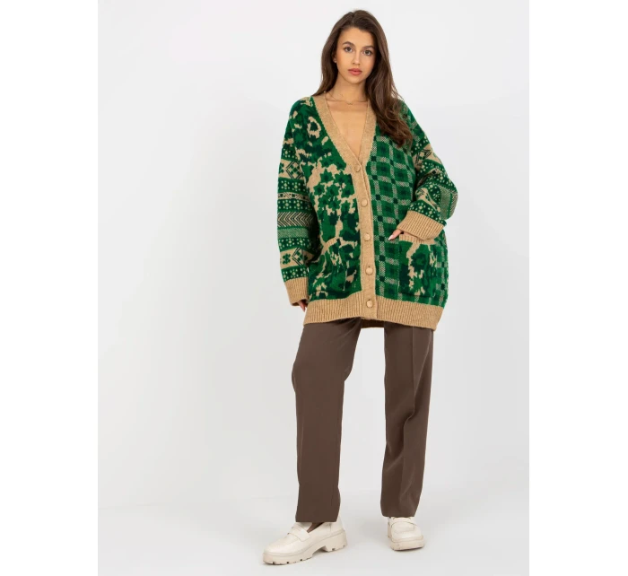 Dámský svetr EM SW  zelený model 17800019 - FPrice