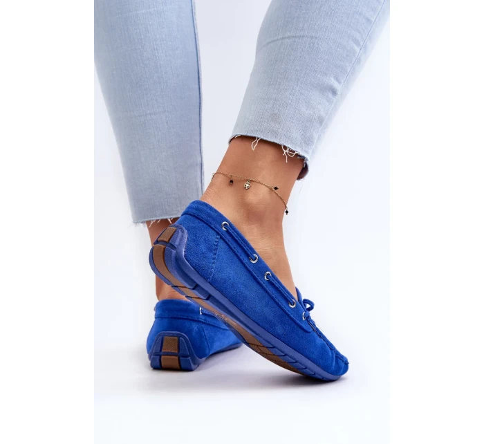 Dámske semišové mokasíny Blue Si Passione Dámske semišové mokasíny Blue Si Passione