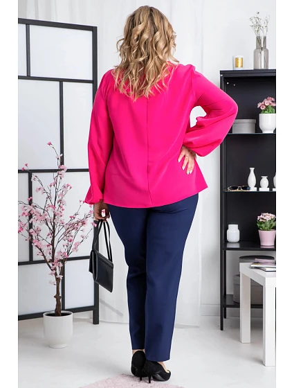 Dámská halenka model 19358957 růžová - Karko