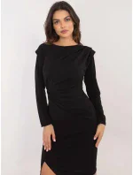 Dámské šaty DHJ SK model 20965284 Černá - FPrice Dámské šaty DHJ SK model 20965284 Černá - FPrice