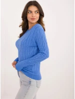 Dámský svetr AT SW  Modrá  model 21875971 - FPrice