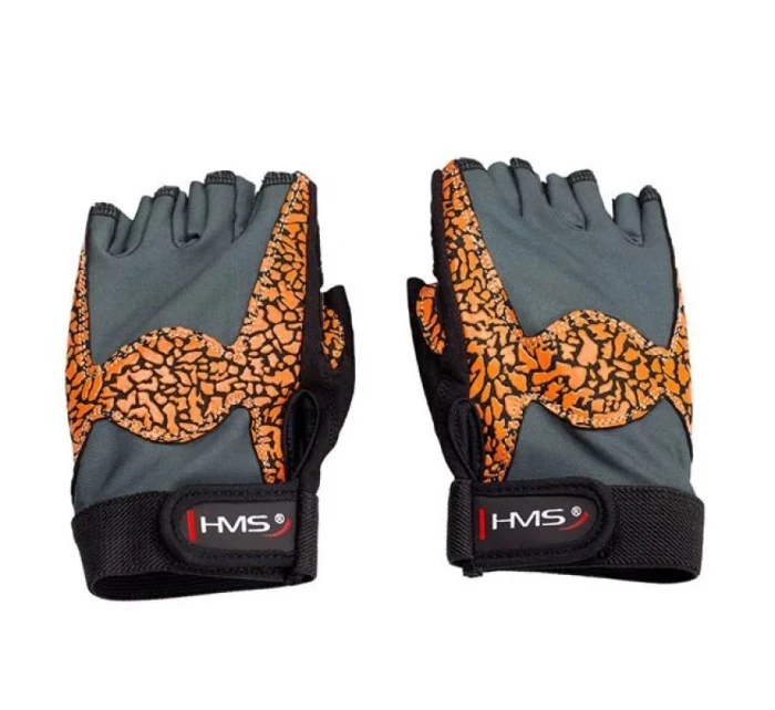 Rukavice Oragne/Grey W HMS RST03 r.M dámske