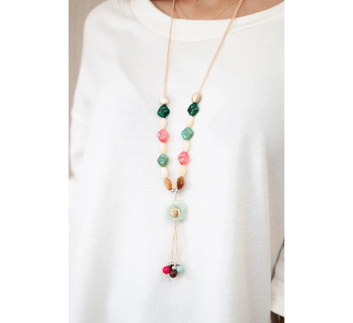 Blúzka s náhrdelníkom ecru Blúzka s náhrdelníkom ecru