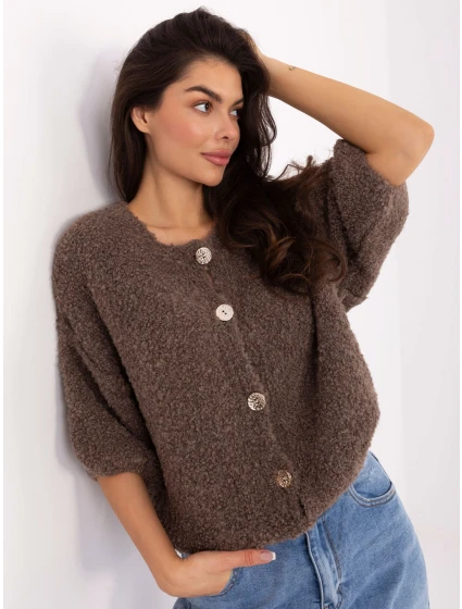 Sweter IT SW model 21730861 ciemny bezowy - FPrice